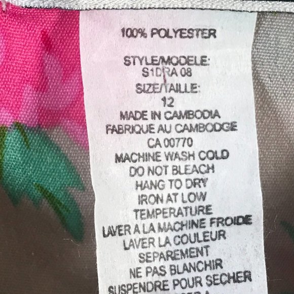 Selina Studio Grey & Pink Floral Dress - Picture 5 of 12